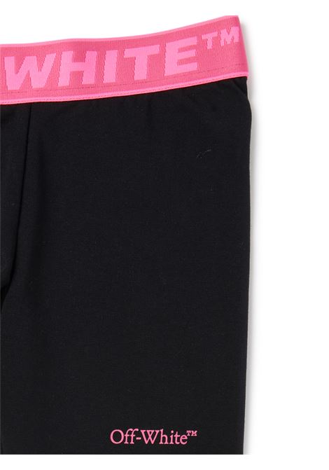 Leggings con logo OFF WHITE KIDS | OGCD003F25JER0011032